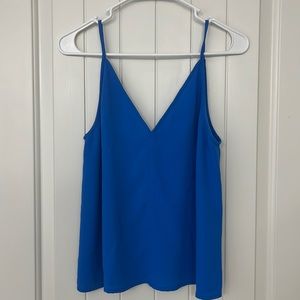BP blue v neck tank top